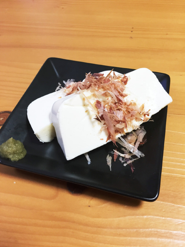 居酒屋さんのクリームチーズ豆腐の画像