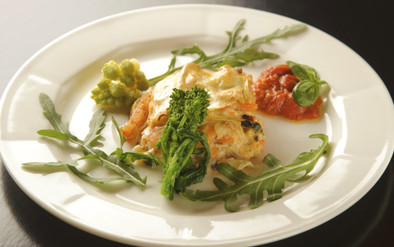 魚介と野菜のラザーニェの写真