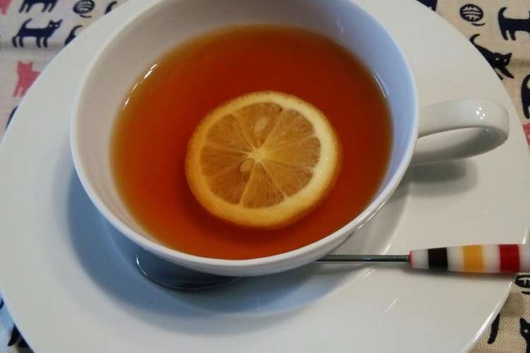 蜂蜜レモン紅茶 レシピ 作り方 By たぬぴぃ クックパッド 簡単おいしいみんなのレシピが365万品