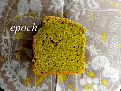 ノンバター★蕎麦と緑茶のパウンドケーキの写真