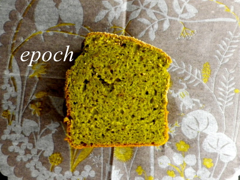 ノンバター★蕎麦と緑茶のパウンドケーキの画像
