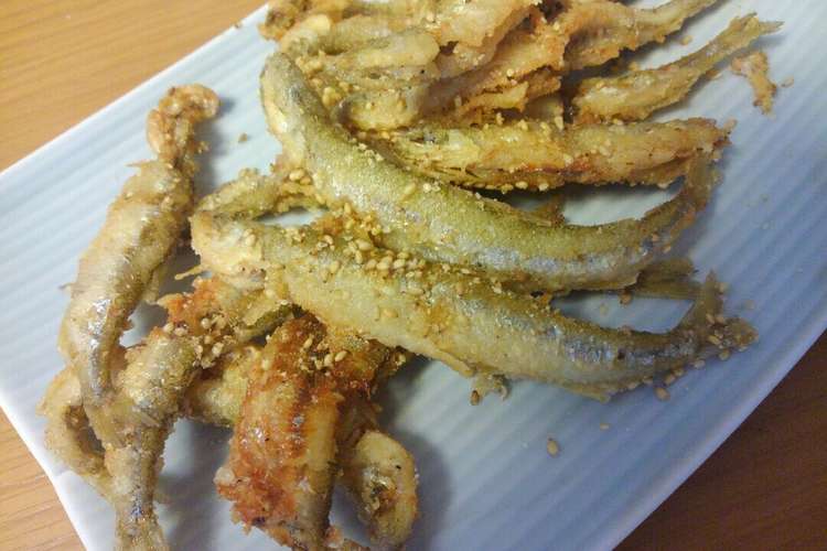 わかさぎの唐揚げ 臭みなし レシピ 作り方 By クックtama クックパッド 簡単おいしいみんなのレシピが354万品