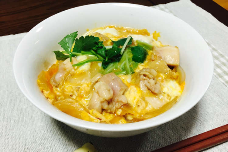 レシピ 親子 丼