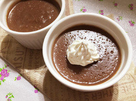 ♡マシュマロde簡単チョコムース♡