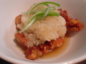 (∵)屋:あったかみぞれ唐揚げ