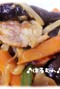 野菜たっぷり☆豚肉の本格味噌炒め