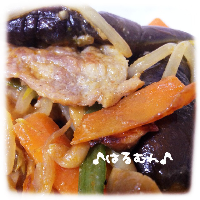 野菜たっぷり☆豚肉の本格味噌炒めの画像
