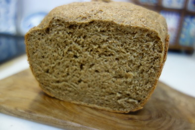 HBで作る低糖質ごぼう×大豆パンの写真