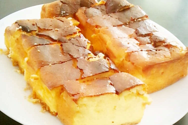 パウンド型で簡単ベイクドチーズケーキ レシピ 作り方 By ゆっこ クックパッド 簡単おいしいみんなのレシピが376万品