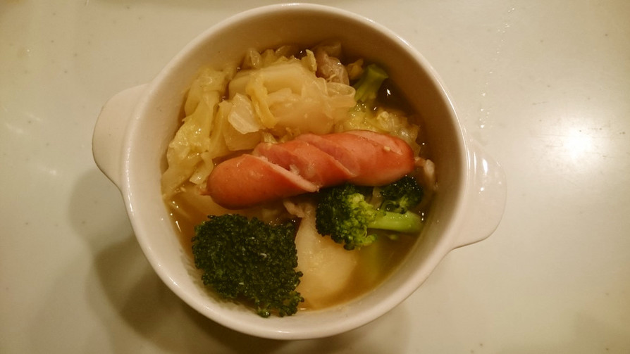 野菜たっぷりのポトフ風スープの画像