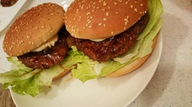 モス再現✿てりやきバーガー✿チキンにも♡