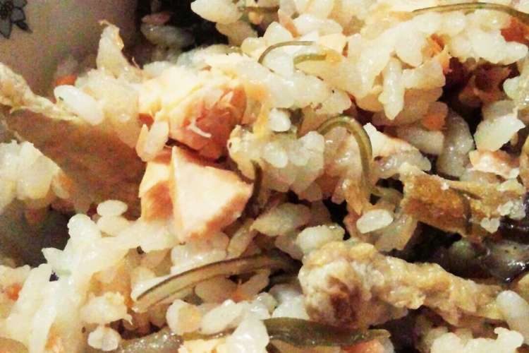 おばあちゃんの混ぜご飯 レシピ 作り方 By Sabayuri10 クックパッド 簡単おいしいみんなのレシピが352万品