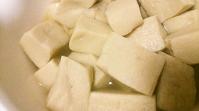 高野豆腐の煮物