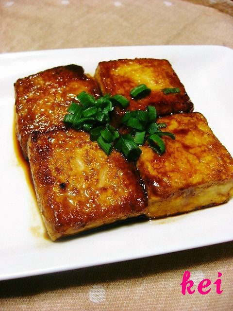豆腐の照り焼きの画像