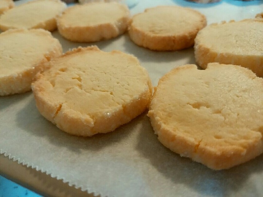 カルダモンとレモンのショートブレッドクッキーのレシピ