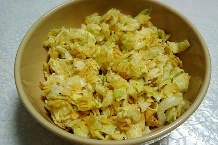 食感がたまらない 高カロリーサラダ レシピ 作り方 By シュフケモー クックパッド 簡単おいしいみんなのレシピが367万品