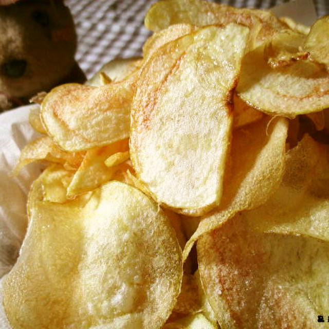 新ジャガで皮ごとポテトチップス レシピ 作り方 By Asyrielあしゅ クックパッド