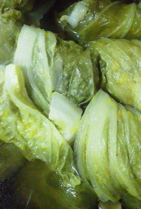 白菜で作るロールキャベツ風のお惣菜
