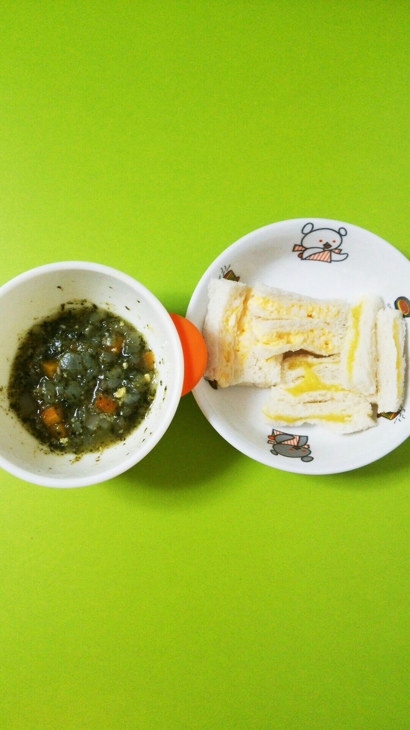 離乳食後期 食パンの献立 ② by mimosa_may 【クックパッド】 簡単おいしいみんなのレシピが350万品