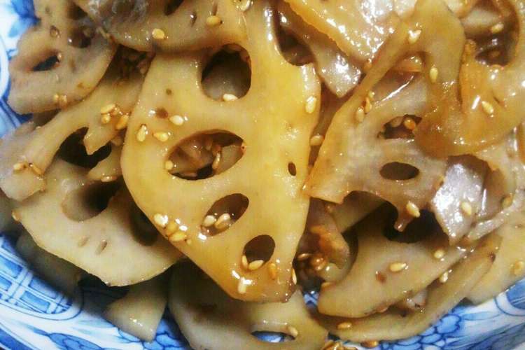 分量も簡単 我が家のれんこんのきんぴら レシピ 作り方 By ごはんばんざい クックパッド 簡単おいしいみんなのレシピが361万品