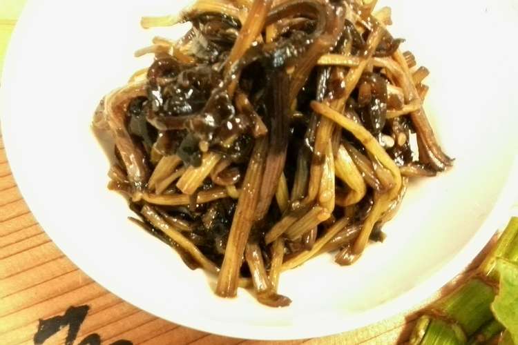 かんたん 失敗しないきゃらぶきの作り方 レシピ 作り方 By Seikookies クックパッド 簡単おいしいみんなのレシピが360万品