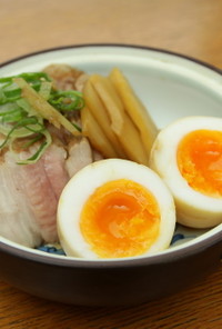 煮卵★煮豚★メンマ★ラーメントッピング