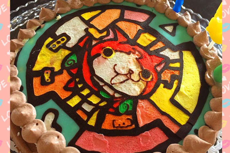 生クリームで妖怪ウォッチキャラケーキ レシピ 作り方 By 紗知 クックパッド 簡単おいしいみんなのレシピが355万品