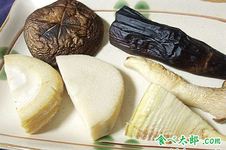 たけのこと野菜の素焼き たけのこレシピ レシピ 作り方 By なんでも食べ太郎 クックパッド