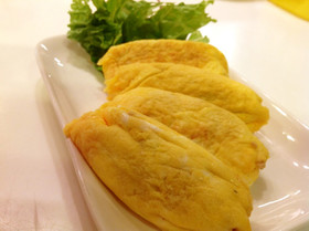 お弁当に冷凍☆ミンチ入味付きミニオムレツ