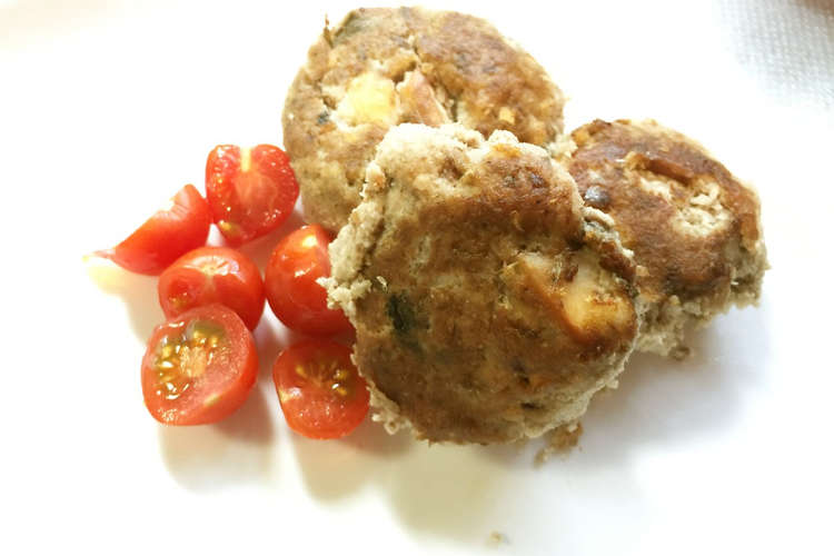 犬ごはん 栄養バランスokイワシバーグ レシピ 作り方 By 食いしん坊よしえ クックパッド