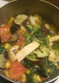春の中華黒酢スープ
