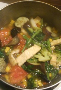 春の中華黒酢スープ