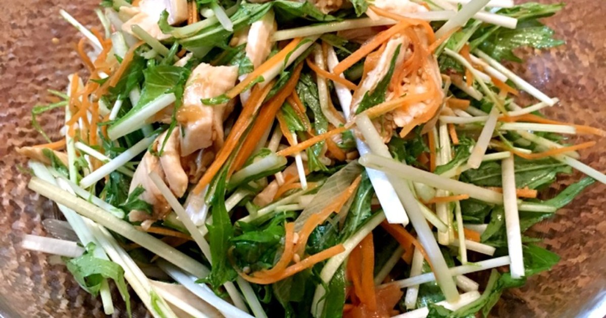 つくれぽ1000以上も 水菜人気レシピ特集22選 クックパッド殿堂入りレシピ