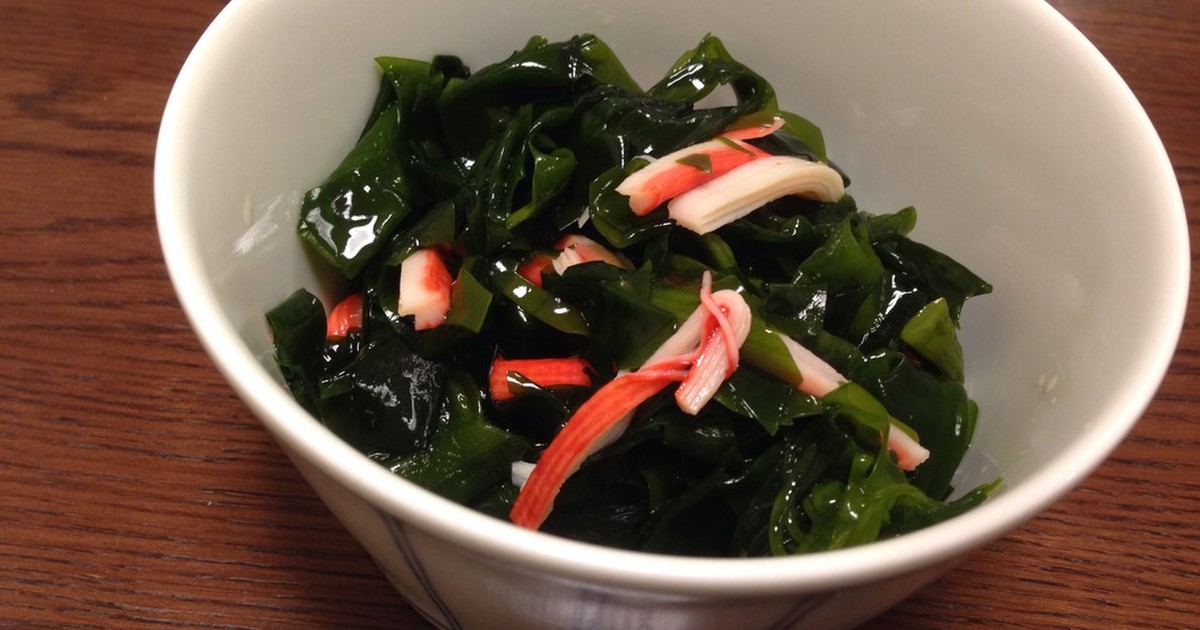 新芽ワカメとカニカマの酢の物 by トモトモ☆ 【クックパッド】 簡単おいしいみんなのレシピが370万品