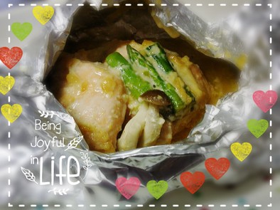 鮭の味噌マヨ☆ホイル焼きの写真