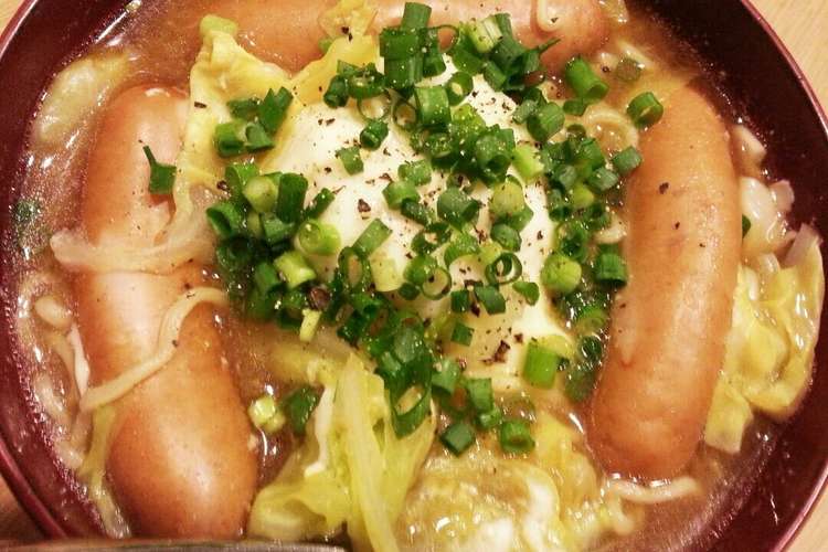 サッポロ一番みそラーメンで超簡単超旨い レシピ 作り方 By Ninakyon クックパッド 簡単おいしいみんなのレシピが352万品