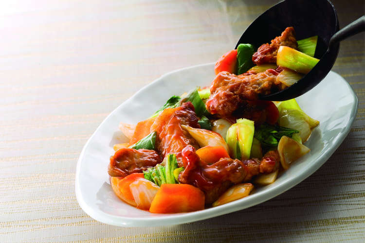 揚げずに べんりで酢で簡単 酢豚 レシピ 作り方 By トキワ クックパッド 簡単おいしいみんなのレシピが359万品