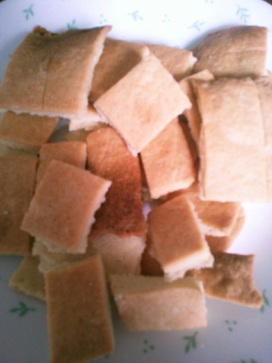 油10グラム☆豆腐クッキーの写真