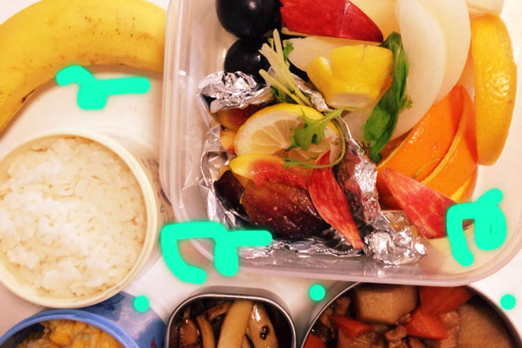 暑い時 さっぱり果物のお弁当 レシピ 作り方 By みぃーーみ クックパッド 簡単おいしいみんなのレシピが360万品