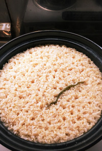 『生きたお米』玄米の贅沢な炊き方 土鍋編