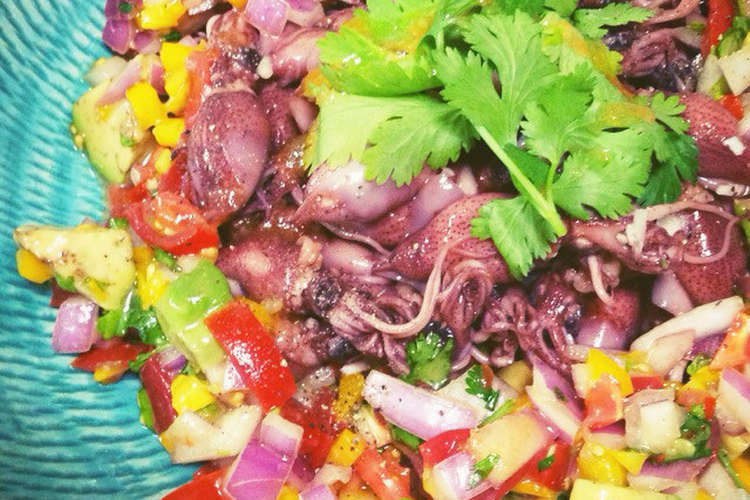 ホタルイカのメキシカンサラダ セビチェ レシピ 作り方 By タマエ クックパッド 簡単おいしいみんなのレシピが357万品