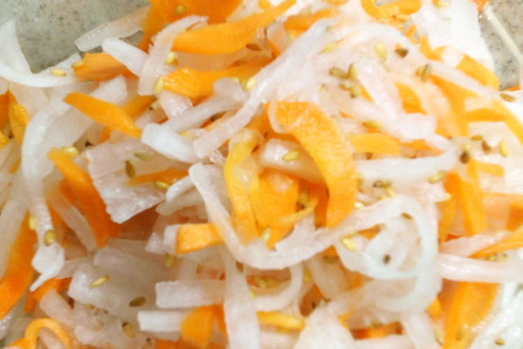 韓国の家庭の味４ 大根とにんじんのナムル レシピ 作り方 By レストランy クックパッド 簡単おいしいみんなのレシピが361万品