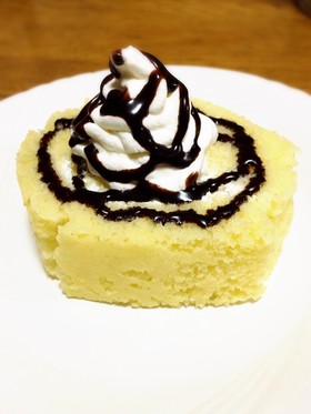 はんぺんで!もっちりロールケーキ