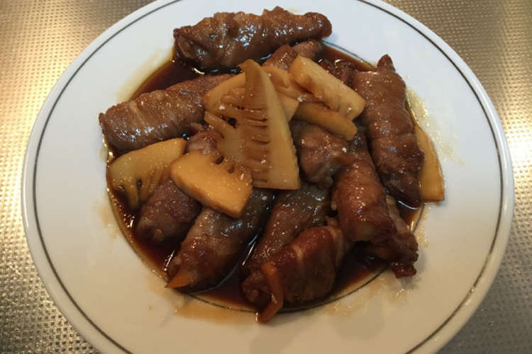 たけのこの肉巻き レシピ 作り方 By ラクラクダ クックパッド 簡単おいしいみんなのレシピが372万品