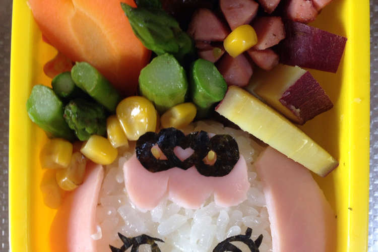 キャラ弁 プリキュア パフ レシピ 作り方 By Sana Emi クックパッド 簡単おいしいみんなのレシピが358万品