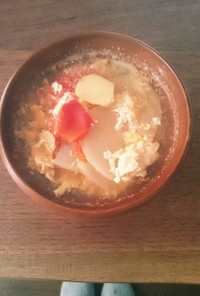 トマトと大根のスープ