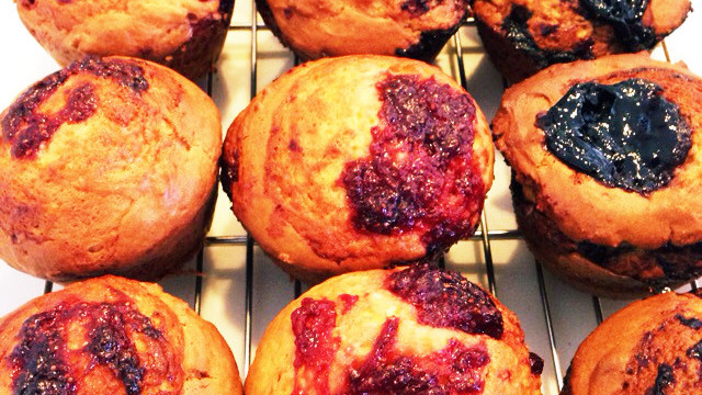 Hm簡単マフィン ジャムとクリームチーズ レシピ 作り方 By 寅さんママ クックパッド 簡単おいしいみんなのレシピが358万品