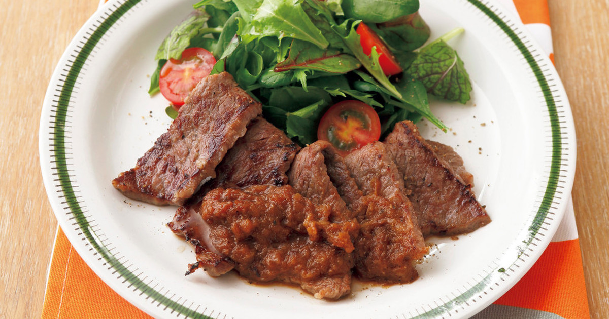 牛肉のペッパーコーンソースとポテトソテーのレシピ