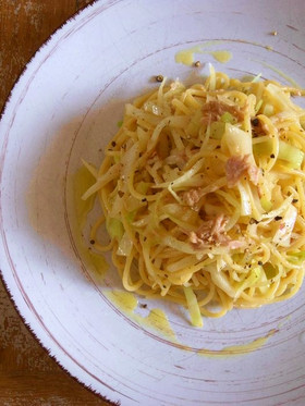 キャベツなスパゲティー*ツナレモン醤油編