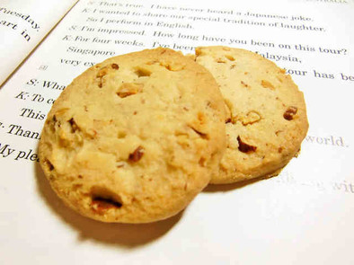 簡単なアーモンドクッキー！の写真